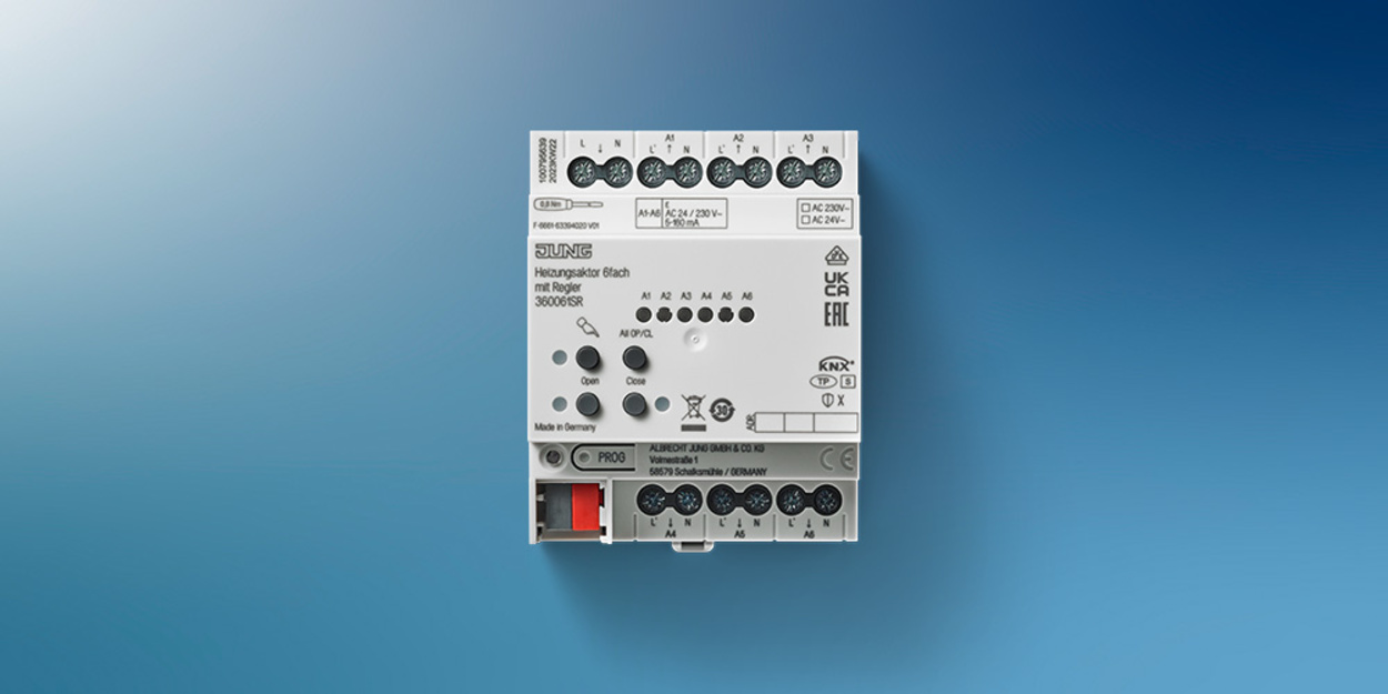 KNX Heizungsaktor 6-fach bei Elektrotechnik Ritschel in Kronberg im Taunus