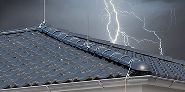 Äußerer Blitzschutz bei Elektrotechnik Ritschel in Kronberg im Taunus